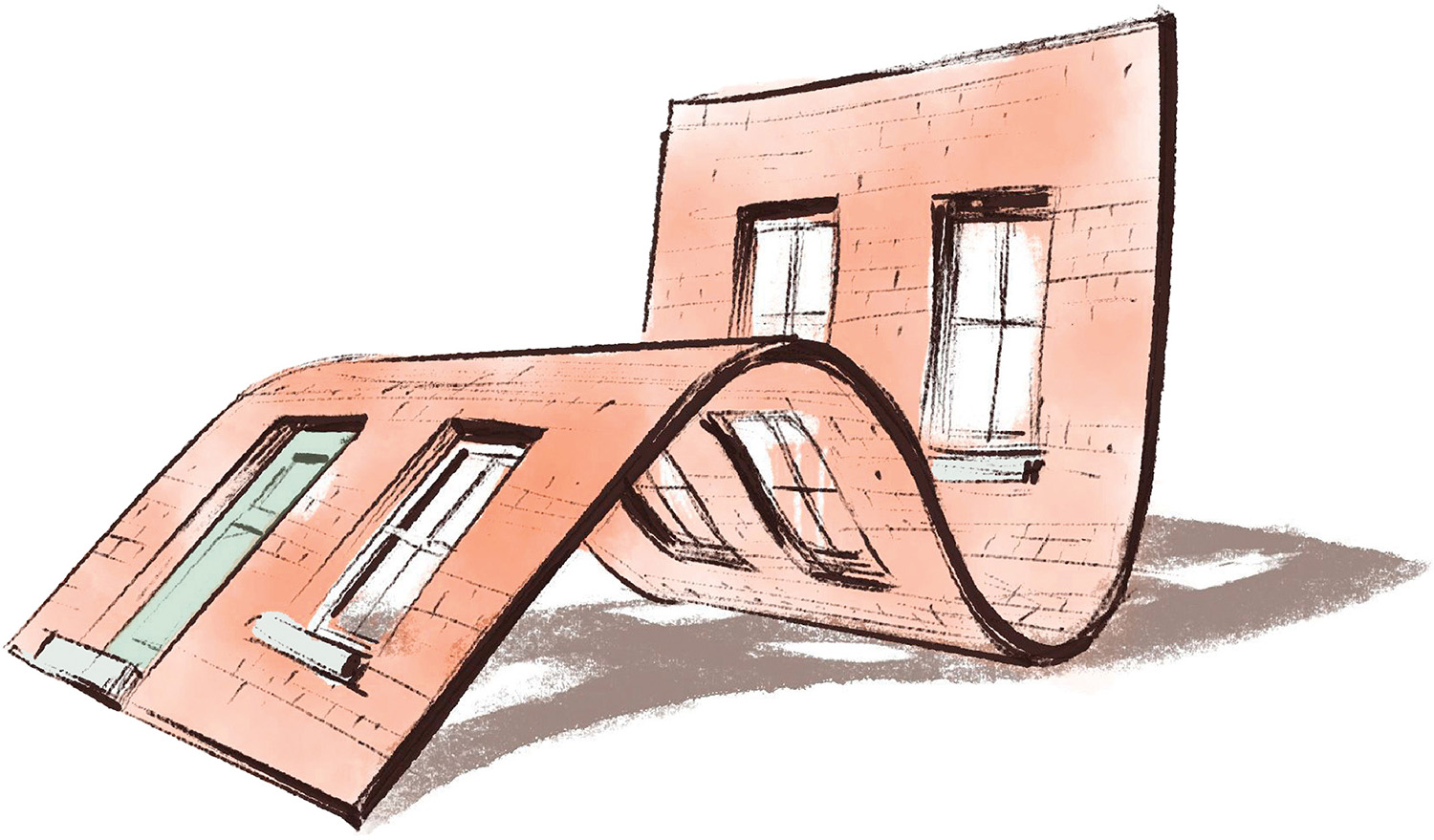 A broken window and a broken window