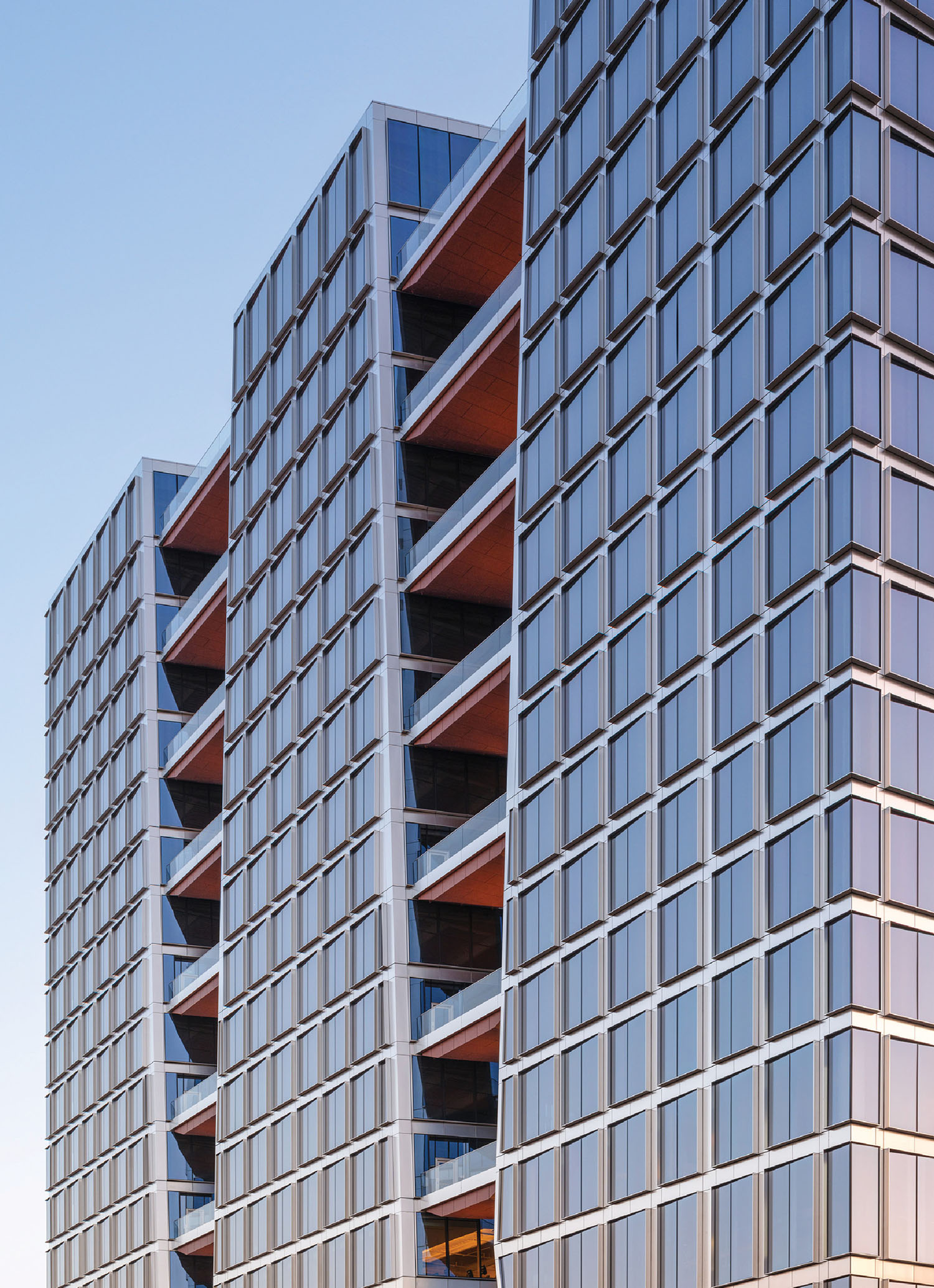 A tall building with many windows
